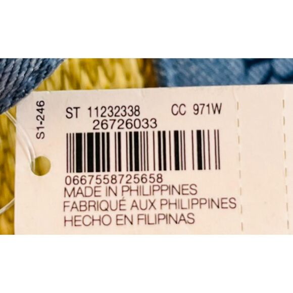 VS Victoria Secret Beach Tote Bag Pool Straw Raffia Woven Beige Blue Logo Boho - Picture 7 of 9